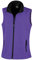 Result Core Damen Softshell-Weste, bedruckbar (L) (Violett/Schwarz)