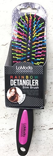 LaModa Haarbürste - Multi - Oval - Anti-Bruch - Detangling - Alle Haartypen - Jeder - Beides