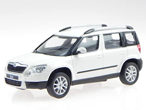 Abrex Skoda Yeti Candy White Modellauto 143AB-014E 1:43