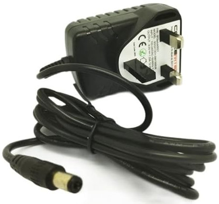 9v power supply adapter for Kettler Giro P Advantage Exercise Bike - plug psu cable