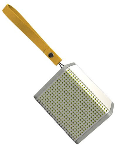 MiPow BTS500-SR Boomini Lautsprecher für Smartphone und Tablet (3 Watt, Bluetooth, Equalizer, Freisprechfunktion) silber