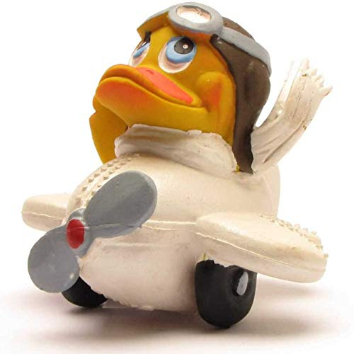 Duckshop Flugzeug Duck I Quietscheente I L: 8,5 cm