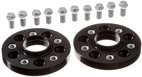 H&R DRA-System Spürverbreiterungsatz 40mm pro Achse - Lochkreis 5x112 - Mittenzentrierung 66,5mm - System M14x1,5 - kompatibel mit Audi - Schwarz