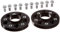 H&R DRA-System Spürverbreiterungsatz 40mm pro Achse - Lochkreis 5x112 - Mittenzentrierung 66,5mm - System M14x1,5 - kompatibel mit Audi - Schwarz