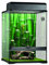 Exo Terra Terrarium aus Glas, Bamboo Forest Set, mit einzigartiger Front Belüftung, inkl. Moos Matte, Thermometer, Hygrometer, Bambusornament, 45 x 45 x 60cm