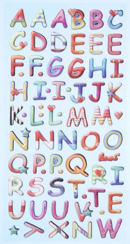 Creapop SOFTY-Stickers Design Buchstaben 3451137