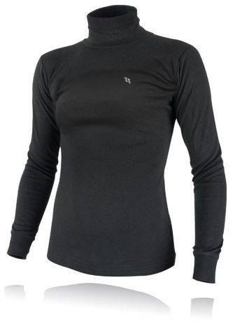 Back on Track Damen Bekleidung Rollkragensweatshirt, Schwarz, M