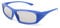 Ultra 4 Blue Adults Passive 3D Glasses for TV Men Women Polarized Wraparound For Use with RealD Movies Cinemas TVs and Projectors 3D Cinema Glasses Movie Glasses 3D Glasses for Cinema