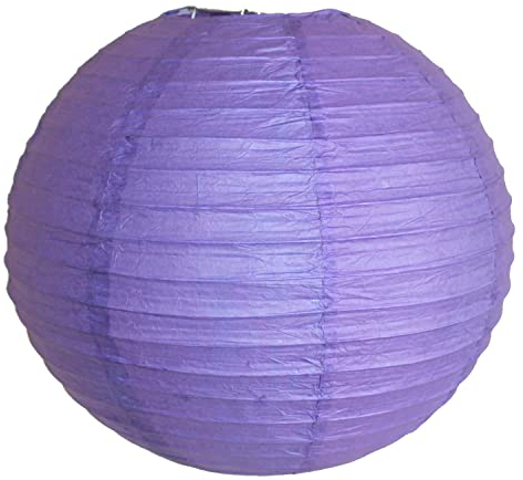 AAF Nommel®, 517, Lampion 1 Stk. Papier lila violett unifarben japanisch rund Durchmesser 30 cm