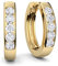 Creolen Gold klein Ohrringe echt Silber 925 *mit Ich liebe Dich Etui* Geschenk für Frauen Freundin Schmuck Sie nickelfrei! Modeschmuck Damenohrringe kein Edelstahl Kreolen Klappcreolen dünne
