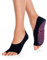 Tucketts Yoga Pilates Socken, Yoga Socken für Frauen - rutschfeste Haftsocken ohne Zehen - Stoppersocken (Damen) – Pilates Socken Geeignet für Pilates - Barre - Ballett (Schwarz)