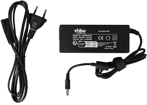 vhbw Netzteil kompatibel mit Samsung N230, N250, N310, N510, N510 AnyNet, N510 BN7BT, N510 Mika 3G Notebook, 90 W