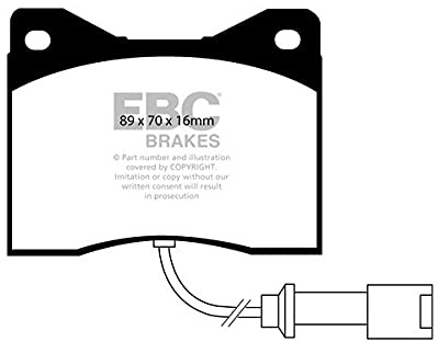 EBC Brakes DP753 Blackstuff Brake Pads