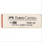 Faber-Castell 180840 weiß mit Radiergummi – Radiergummis, (weiß)