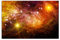 120x80cm - Fotodruck auf Leinwand und Rahmen Sterne Galaxie Weltall - Leinwandbild auf Keilrahmen modern stilvoll - Bilder und Dekoration
