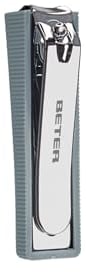Beter Coupe-Ongles Manucure avec Réservoir, Gris