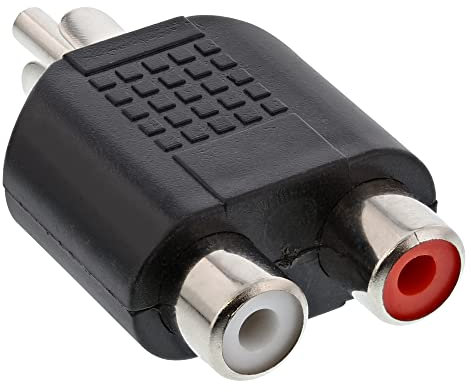 InLine 99310 Audio Adapter, Cinch Stecker an 2x Cinch Buchse