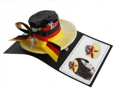 Hut mit Clip 'Deutschland'