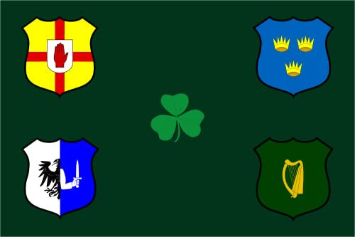 magFlags Flagge: Large Ireland Rugby | Querformat Fahne | 1.35m² | 90x150cm » Fahne 100% Made in Germany