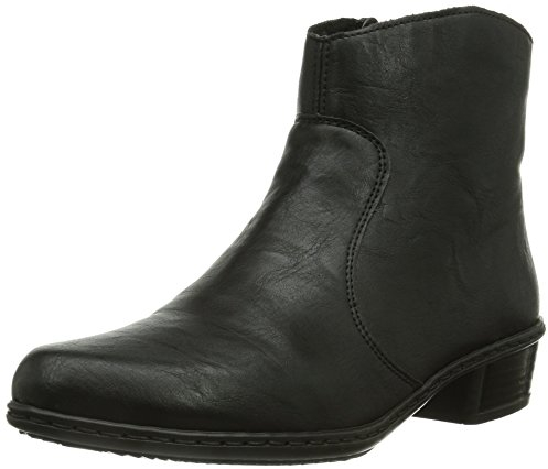 Rieker Femme Y0761 Bottes Classiques, Noir (Schwarz/00), 38 EU