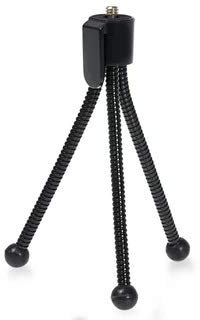 Mini flexible Camera Tripod with Pocket Clip - Works with compact 35mm and digital cameras - For Handheld Shooting Grip vlog
