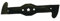 McCulloch 00057-76,161,52 MBO052 Lame métallique 97 cm pour Tracteur