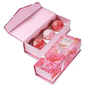Coffret cadeaux 3 Savons à la Rose sous forme de Rose - Rose of Bulgaria