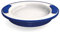 Ornamin Assiette Isotherme Antidérapante Ø 25 cm Bleu (Modèle 201) / assiette chauffante, aide aux repas, vaisselle isotherme