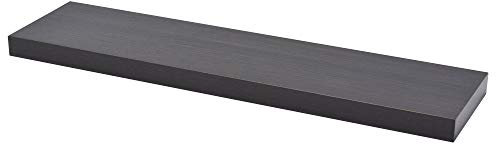 DURAline Schwebendes Wandregal-Wenge, Holzoptik, walnuss