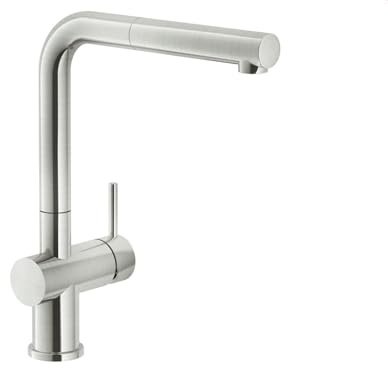 Systemceram Live Edelstahlfinish Hochdruckarmatur