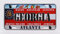 Dimension US-Nummernschild 9 für Deko-Zwecke, Design: Alabama, Georgia