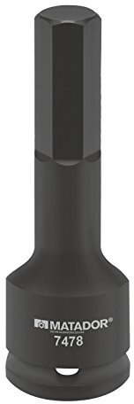 MATADOR 7478 0060 - Juego de llaves de vaso métricas (6mm)