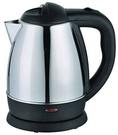 ZEPHIR Linea Acciaio Bollitore 1400W, Argento