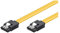 Goobay 95021 S-ATA Datenkabel für HDD, SDD, 6 Gbits, SATA L-Typ Stecker auf SATA L-Typ Stecker, Länge 50cm