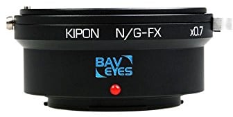 Baveyes Adapter für Nikon G auf Fuji X (0.7x)