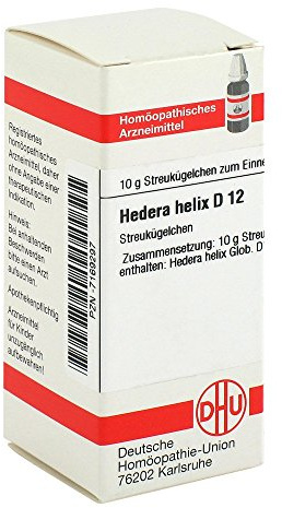 Hedera Helix D12 Globuli 10 g