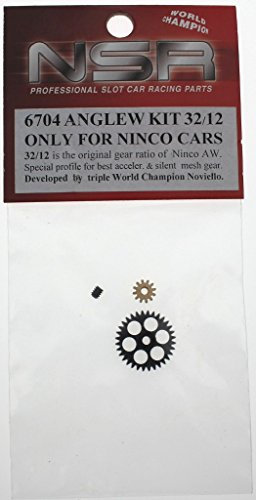 NSR Zubehör 806704 AW 32/12 Gear + Pinion f/ Ninco