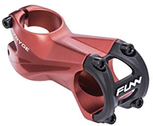 FUNN Stryge Fahrrad-Vorbau mit 7 Grad - Länge 70mm Vorbau mit 31,8mm Lenkerklemmung, Fahrrad-Vorbau für Mountainbike, BMX-Bike, Rennrad und Gravel-Bike (Rot)