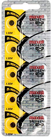 Maxell 317 MAX-317 - Pila para Reloj