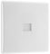BG Electrical 8BTS/1-01 Single Secondary Telephone Slave Socket, Round Edge, White