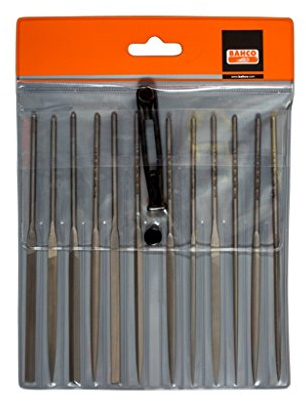 2-472-16-2-0 Feilen nadelbaumförmig Verpackung: Etui Anzahl der Feilen: 12 BAHCO