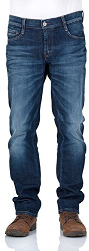 MUSTANG Jeans Herren Stretch Straight Fit Tramper Jeanshose Hose Denim | Blau Schwarz 30 31 32 33 34 36 38 40 42 44