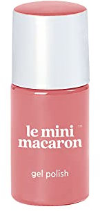 Le Mini Macaron - Vernis Semi-Permanent Rose Buttercream - Vernis 3 en 1, Base Coat, Top Coat et Couleur - Séchage LED - Application Facile et Rapide - Couleur Rose Poudré, Flacon 8.5ml