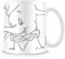 Dumbo Line Tasse Standard, Mehrfarbig, 1 Stück (1er Pack)