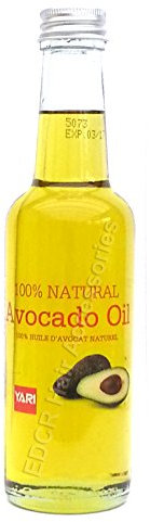 Yari Avocadoöl, 100% natürlich 250 ml | Intensivpflege für Körper und Haar Verhindert Haarausfall, fördert das Haarwachstum, Anti-Aging-Eigenschaften
