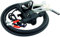 BLUREA Pumpe 12V für AdBlue® mit manueller Kunststoff Zapfpistole & 4 Meter EPDM Schlauch, bis 34 Liter/min, Anschluss z.B. an Autobatterie