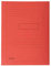 Exacompta - Réf. 445003E - Carton de 50 chemises imprimées avec 2 rabats Forever® 290 g/m² - chemises certifiées Ange Bleu - dimensions 24 x 32 cm pour documents format A4 - couleur rouge