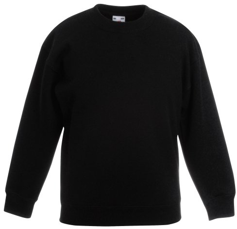 Classic Set-In Sweat Kids - Farbe: Black - Größe: 152 (12-13)