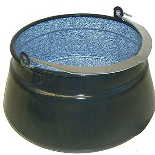 Neu 10 L Ungarischer Fischkessel Emaille Feuertopf Gulaschkessel Kessel 10 Liter
