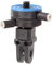 iSHOXS Tripod-2-ProFork | 1/4 Zoll Stativgewinde Adapter Tripod Mount | Besfestigung für GoPro, Sony und Action Kamera | Gewindeschraube Kamerahalterung